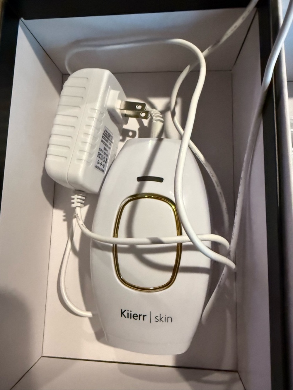 Kierr Skin White & Gold IPL Hair Removal Device